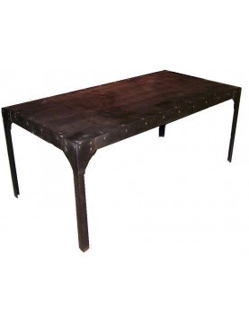 Table de repas style industriel