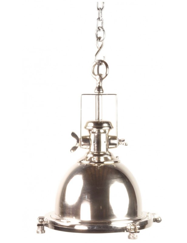 Suspension chromée type nautique hauteur 51 cm Suspension chromée type nautique hauteur 51 cm