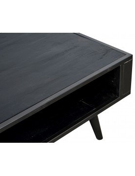 table basse Mindi coloris noir